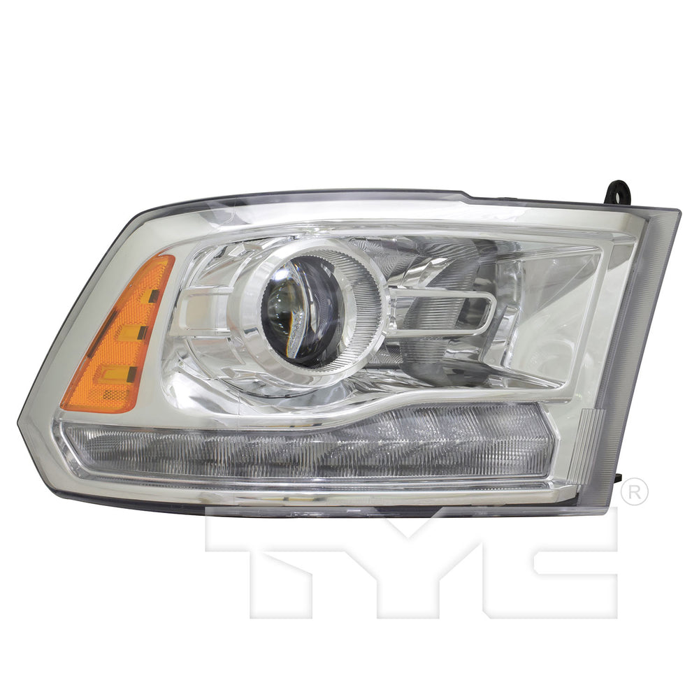 Headlight Front Lamp for 16-18 Dodge Ram LD/HD/Chrome Right Passenger