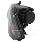 Black Headlight Front Lamp for 16-18 Dodge Ram Pickup LD/HD Left Driver Side