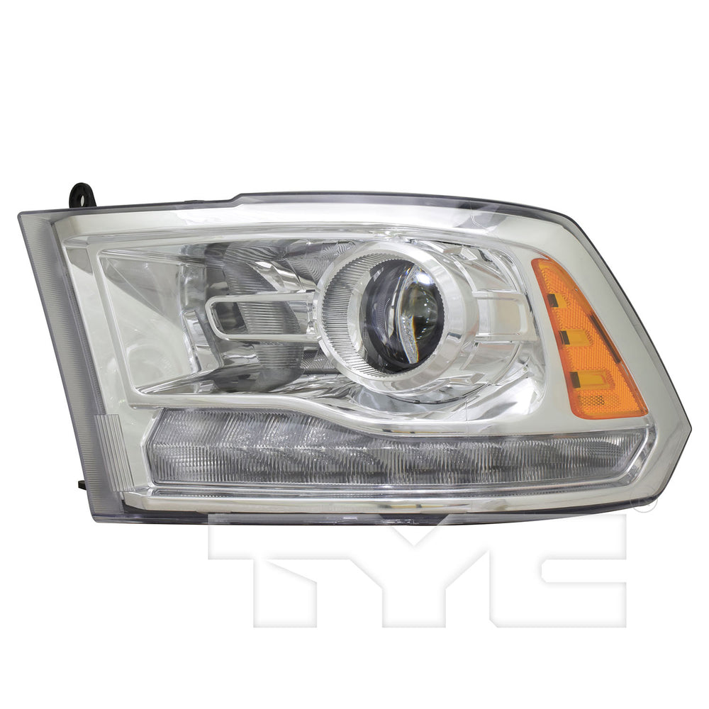 Headlight Front Lamp for 16-18 Dodge Ram LD/HD Chrome Left Driver