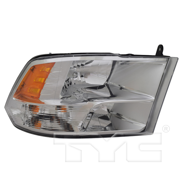 Headlight for 13-18 Dodge Ram Light/Heavy Duty/19-22 Classic Right Passenger Side