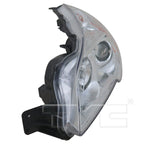 Headlight Lamp for 13-14 Subaru Outback Chrome Bezel) Left Driver CAPA