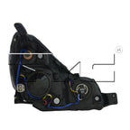 Headlight for 13-14 Subaru Legacy/Outback (Black Bezel) Left Driver CAPA