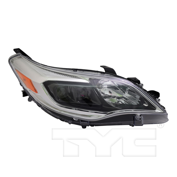 Halogen Headlight Front Lamp Right Passenger for 16-18 Toyota Avalon/Hybrid