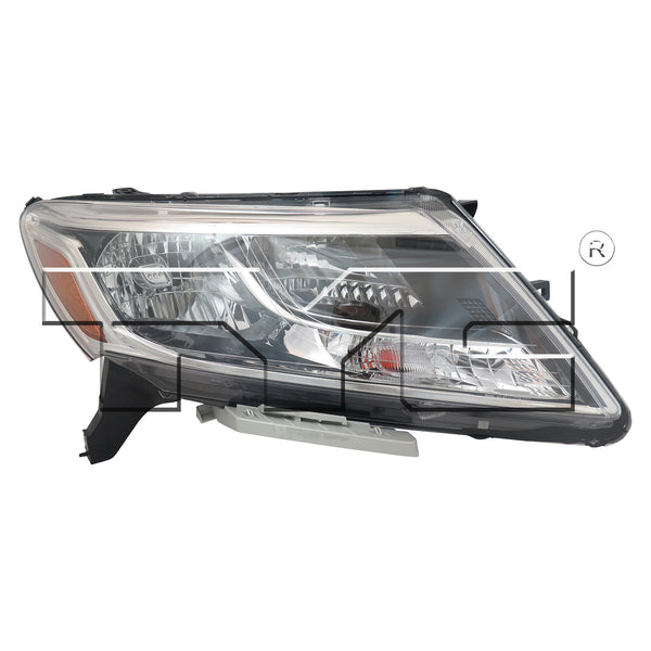 Halogen Headlight Front Lamp for 13-16 Nissan Pathfinder Right Passenger