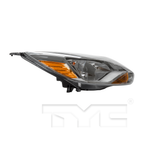 Headlight Front Lamp for 12-14 Ford Focus S/SE/SEL w/o Logo Right Passenger Side