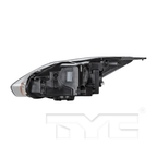 Headlight Front Lamp for 12-14 Ford Focus S/SE/SEL w/o Logo Right Passenger Side