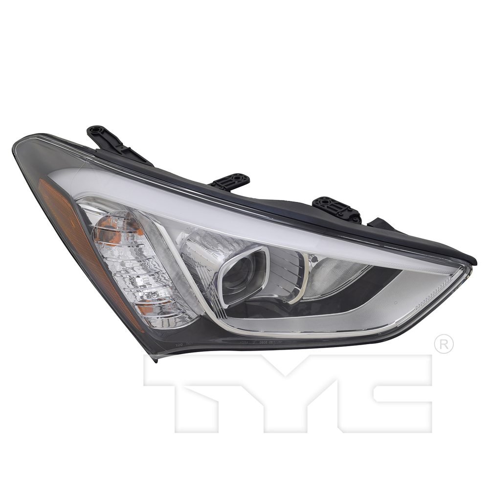 HID Headlight for 13-16 Hyundai Santa Fe (5-Seater) w/o AFS Right Passenger