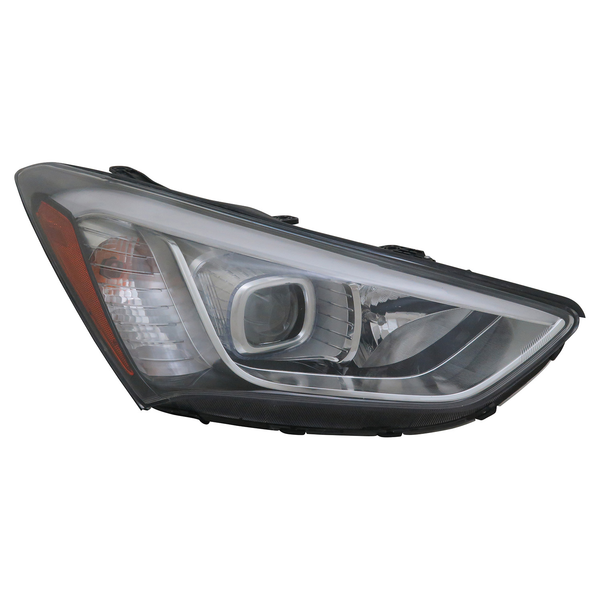 Headlight Front Lamp for 13-16 Hyundai Santa Fe Right Passenger Side