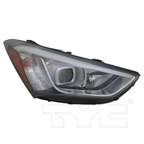 Halogen Headlight Front Lamp for 13-16 Hyundai Santa Fe Right Passenger