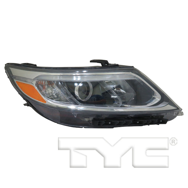 Halogen Headlight Front Lamp for 14-15 Kia Sorento LX Right Passenger CAPA