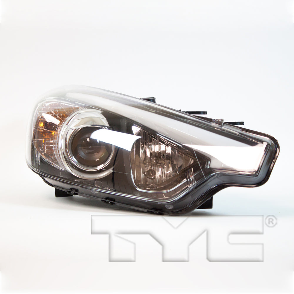 Halogen Headlight Lamp for 14-16 Kia Forte w/o LED Position Right Passenger CAPA