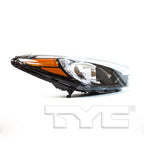 Halogen Headlight Lamp for 14-16 Kia Forte w/o LED Position Right Passenger CAPA
