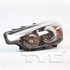 Halogen Headlight for 14-16 Kia Forte w/o LED Position Left Driver CAPA