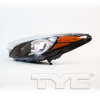 Halogen Headlight Front Lamp for 14-15 Kia Forte w/LED Left Driver CAPA