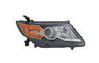 Halogen Headlight Lamp for 14-17 Honda Odyssey Black Bezel Right Passenger