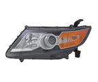 Halogen Headlight Lamp for 14-17 Honda Odyssey Black Bezel Left Driver