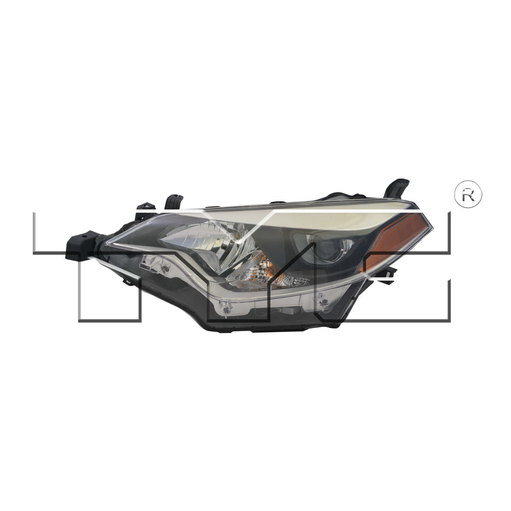 Headlight Front Lamp for 14-16 Toyota Corolla Left Driver