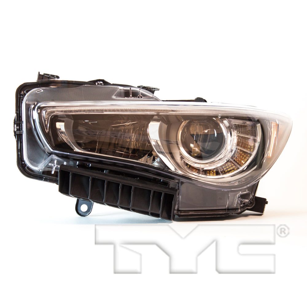 Headlight Front Lamp for 14-17 Infiniti Q50 (w/o AFS) Left Driver CAPA