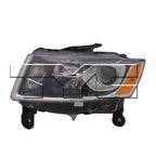 Halogen Headlight Front Lamp for 14-16 Jeep Grand Cherokee Left Driver