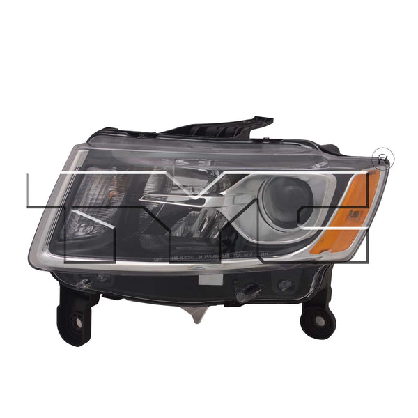 Halogen Headlight Front Lamp for 14-16 Jeep Grand Cherokee Left Driver