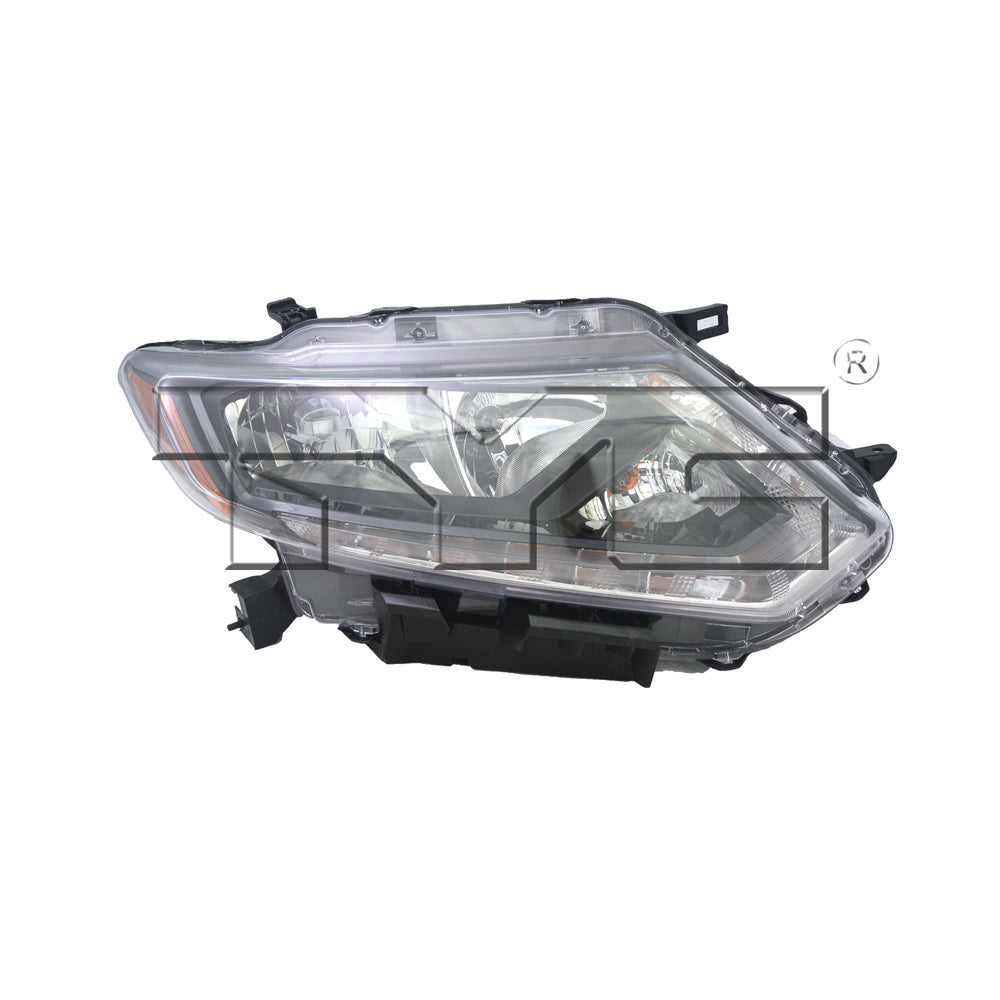Halogen Headlight Front Lamp for 14-16 Nissan Rogue Right Passenger