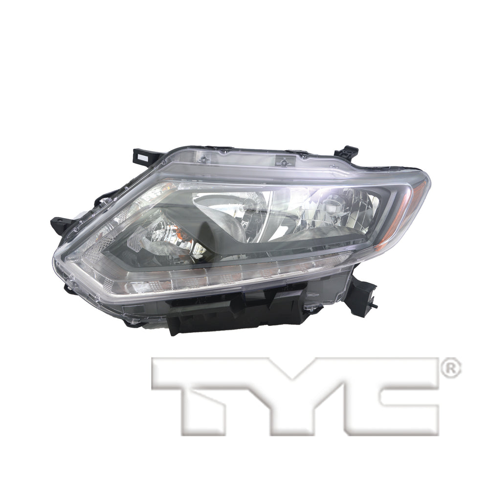Halogen Headlight Front Lamp for 14-16 Nissan Rogue Left Driver CAPA
