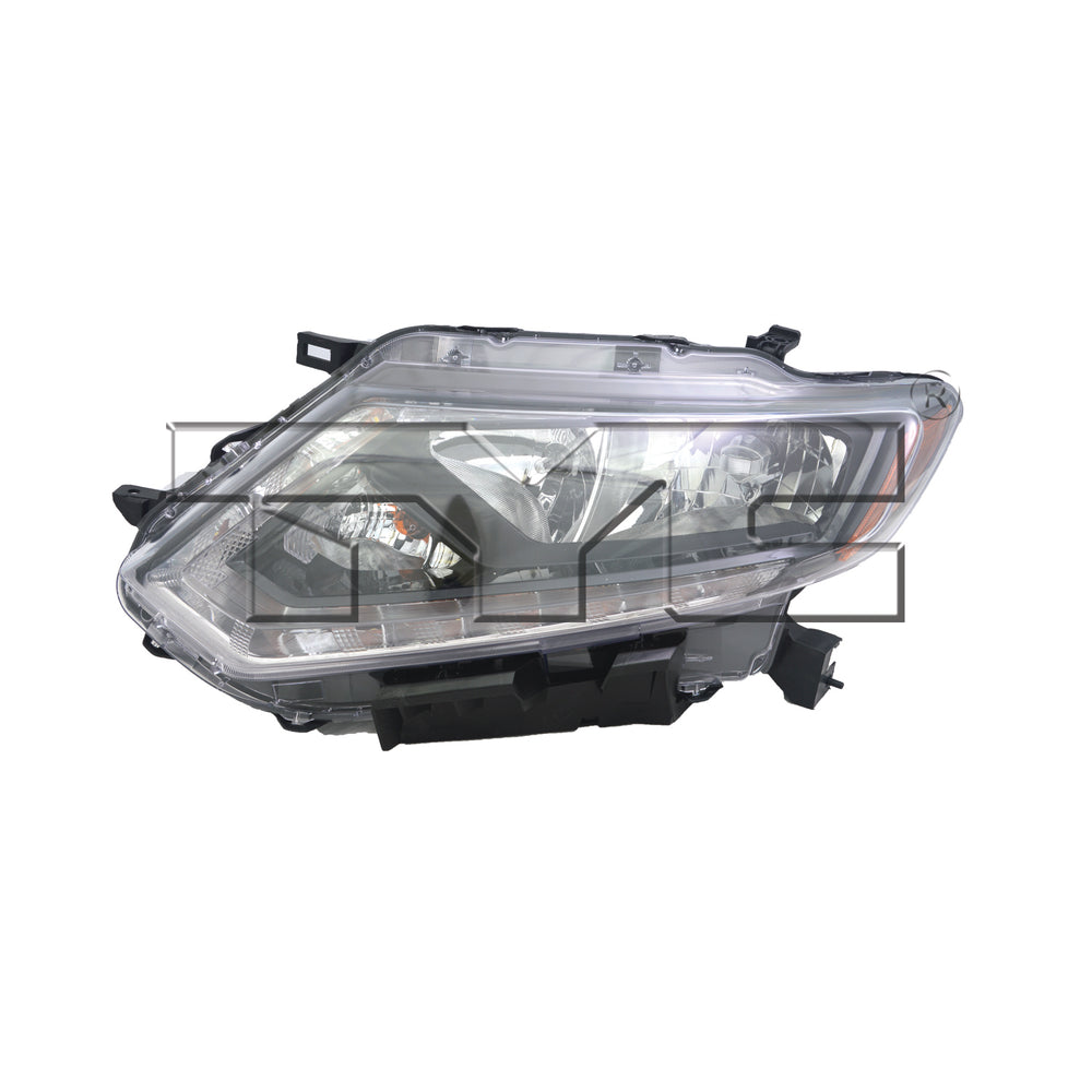Halogen Headlight Front Lamp for 14-16 Nissan Rogue Left Driver