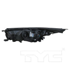 Headlight for 14-16 Toyota Highlander w/o Smoked Chrome Right Passenger CAPA