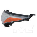 Headlight Lamp for 14-16 Toyota Highlander w/o Smoked Chrome Left Driver CAPA