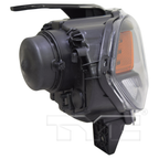 Halogen Headlight for 16-20 Dodge Durango (Black) w/LED DRL Right Passenger