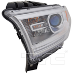Halogen Chrome Headlight (w/o DRL) Left Driver for 14-15 Dodge Durango