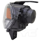 Black Headlight Front Lamp (w/LED DRL) Left Driver for 16-20 Dodge Durango