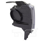 Black Headlight Front Lamp (w/LED DRL) Left Driver for 16-20 Dodge Durango