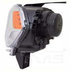 Chrome Halogen Headlight Front Lamp Left Driver for 16-20 Dodge Durango