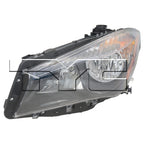 Halogen Headlight Lamp for 14-17 Mercedes Benz CLA-Class Left Driver CAPA