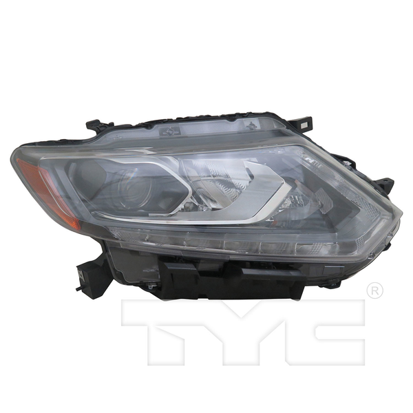 Headlight Lamp for 14-16 Nissan Rogue LED w/o Auto Control Right Passenger CAPA
