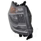 Black Headlight Front Lamp w/DRL for 14-20 Dodge Ram ProMaster Passenger Right