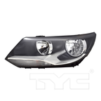 Halogen Headlight Front Lamp for 12-18 Volkswagen Tiguan Left Driver CAPA