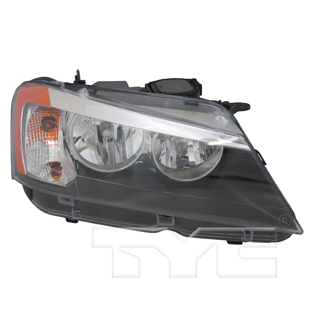 Halogen Headlight for 11-14 BMW X3 Right Passenger