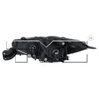 Halogen Headlight for 15-17 Subaru Legacy Sedan 2.5i Chrome Right Passenger CAPA