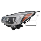 Halogen Headlight for 15-17 Subaru Outback/Legacy Non-2.5i Black Driver CAPA