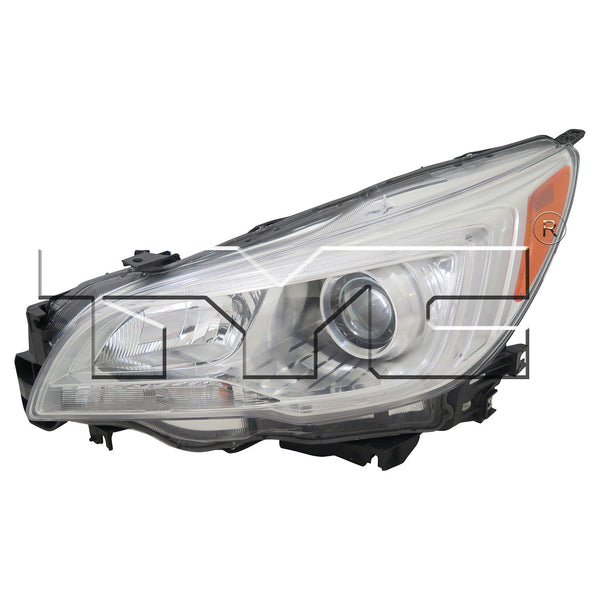 Halogen Headlight for 15-17 Subaru Legacy Sedan 2.5i Chrome Left Driver CAPA
