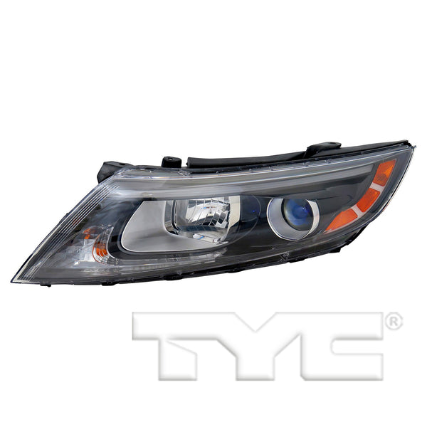 Halogen Headlight Lamp for 14-15 Kia Optima US Built w/o LED Left Driver CAPA