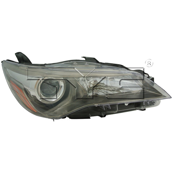 Halogen Headlight Lamp for 15-17 Toyota Camry SE/XSE Black Right Passenger CAPA