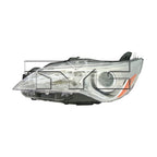 Halogen Headlight Front Lamp for 15-17 Toyota Camry LE/XLE  Chrome Left Driver