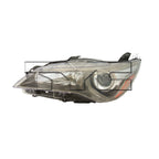 Halogen Headlight Front Lamp for 15-17 Toyota Camry SE/XSE  Black Left Driver