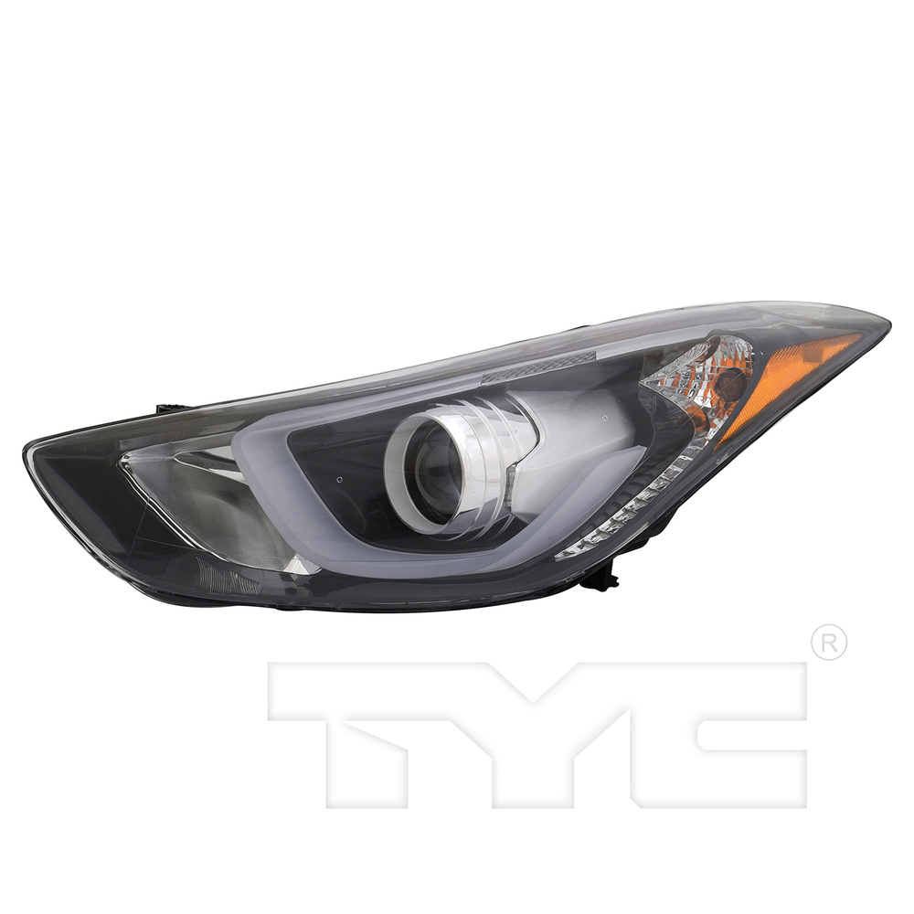 Headlight Lamp for 14-16 Hyundai Elantra SPT/LMD (Korea-Built) Driver Side