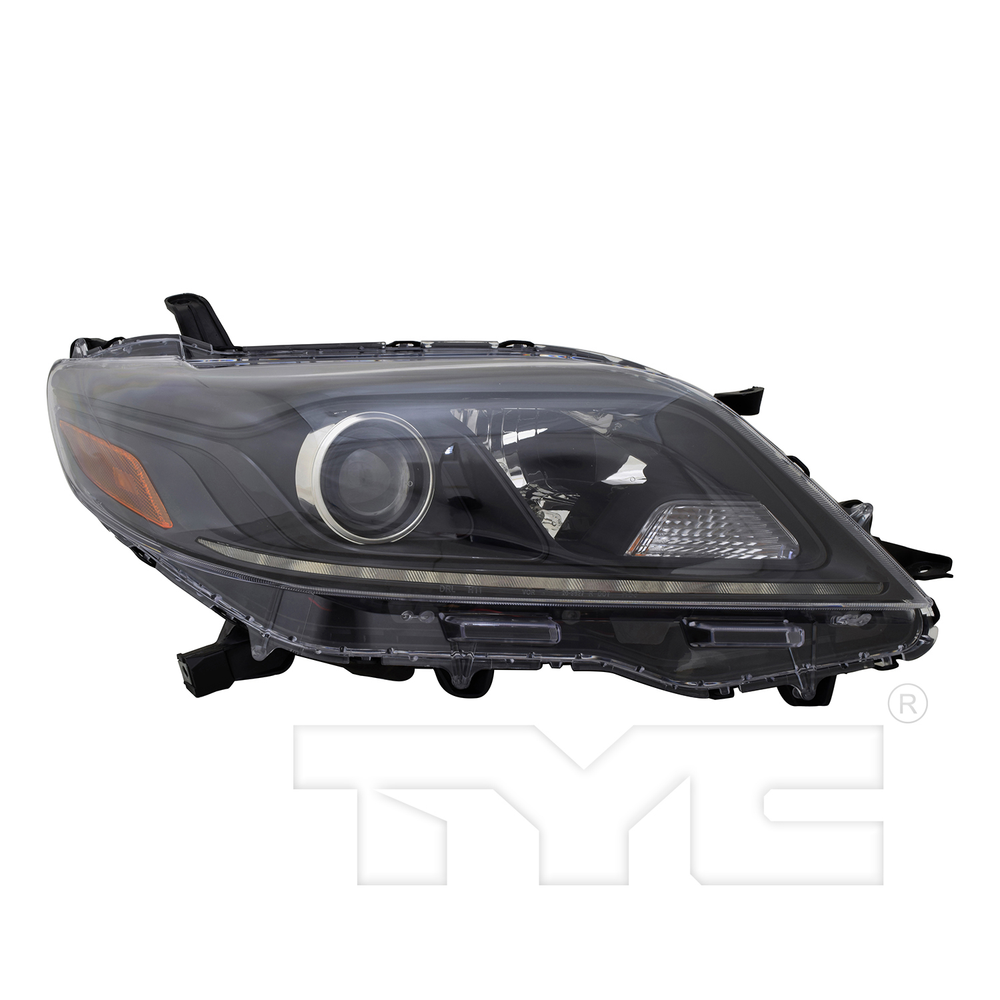Headlight Front Lamp w/LED DRL for 20-20 Toyota Sienna SE Right Passenger