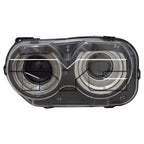 Halogen Headlight Lamp for 15-19 Dodge Challenger w/LED DRL Left Driver CAPA