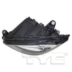 Halogen Headlight Lamp for 15-18 Mercedes C300/4MATIC Sedan Left Driver CAPA